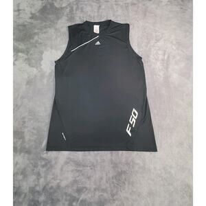 Adidas Climalite F50 Sz XXL Active Black Athletic Sleeveless Men's Soccer C7